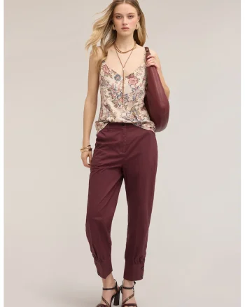 Pantaloni chino din bumbac