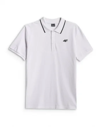 Tricou polo,  barbati, culoare alb, material bumbac, M0940