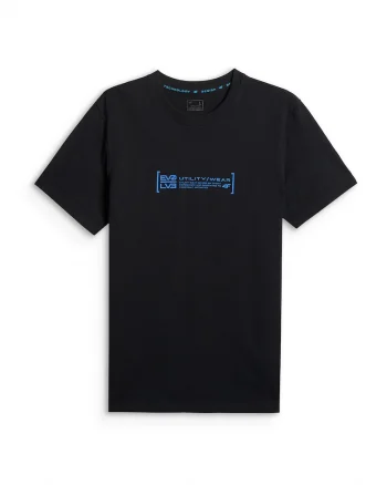 Tricou barbati  regular, bumbac, lejeritate, negru