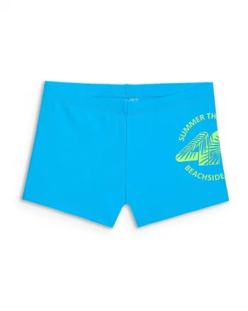 Pantaloni scurti de baie copii,, Verde/Albastru