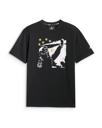 Tricou  unisex cu imprimeu, Negru