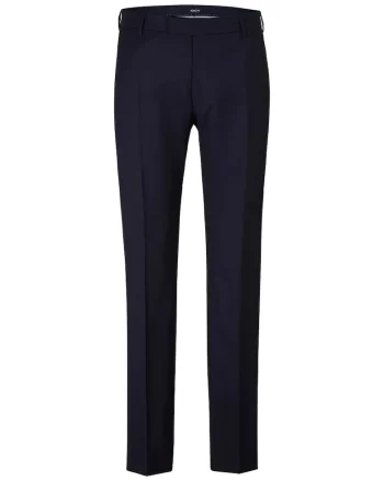 ,Pantaloni de costum drepți, Albastru inchis