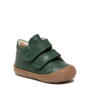 Pantofi baieti  Piele naturala, Verde