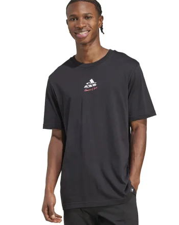 Tricou cu imprimeu pe partea din spate Gallery, Alb murdar/Gri antracit