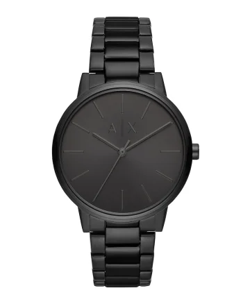 Ceas cu bratara metalica Cayde, Negru