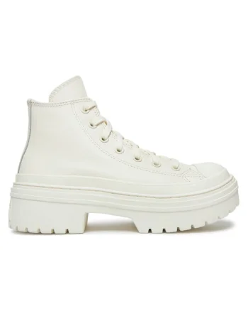 Pantofi sport din piele All Star Lugged Heel, Alb