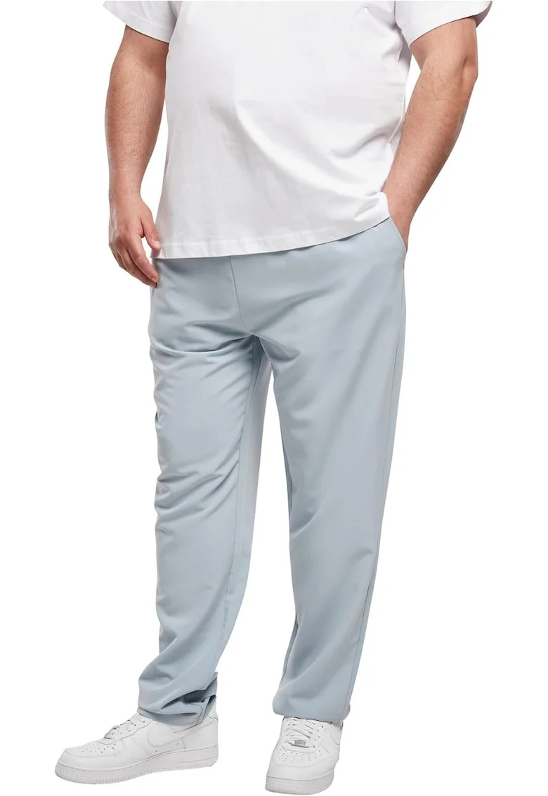 Pantaloni relaxed fit cu snur de ajustare, Albastru pal