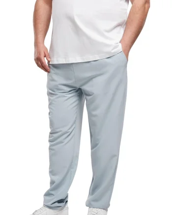 Pantaloni relaxed fit cu snur de ajustare, Albastru pal