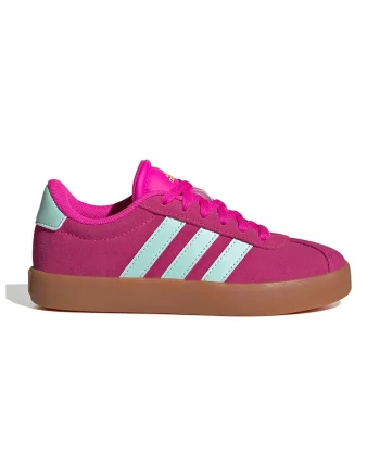 Pantofi sport VL Court 3.0 de piele intoarsa, Roz aprins