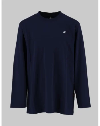 Bluza uni de bumbac, Bleumarin