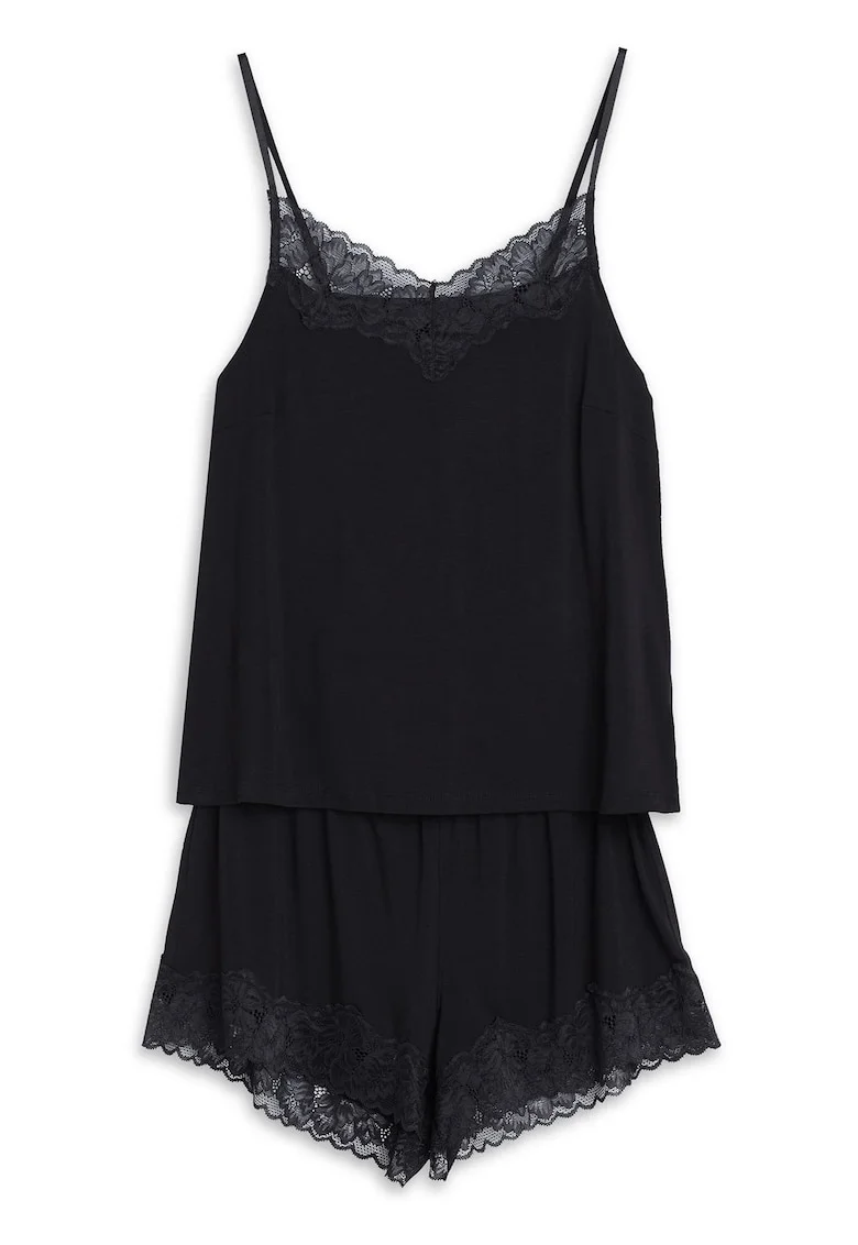 Pijamale de dama Risotta  negru
