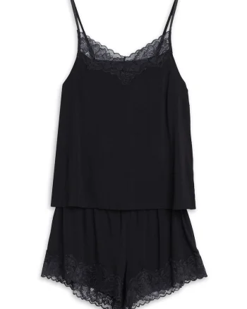 Pijamale de dama Risotta  negru