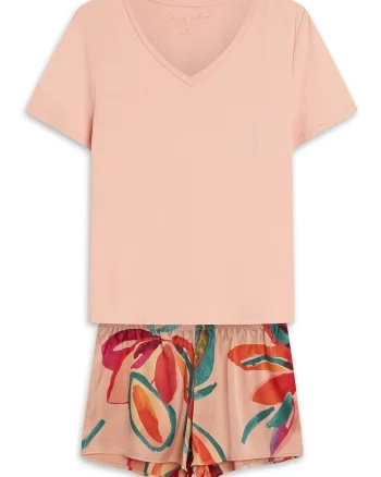 Pijama dama Rascal  coral