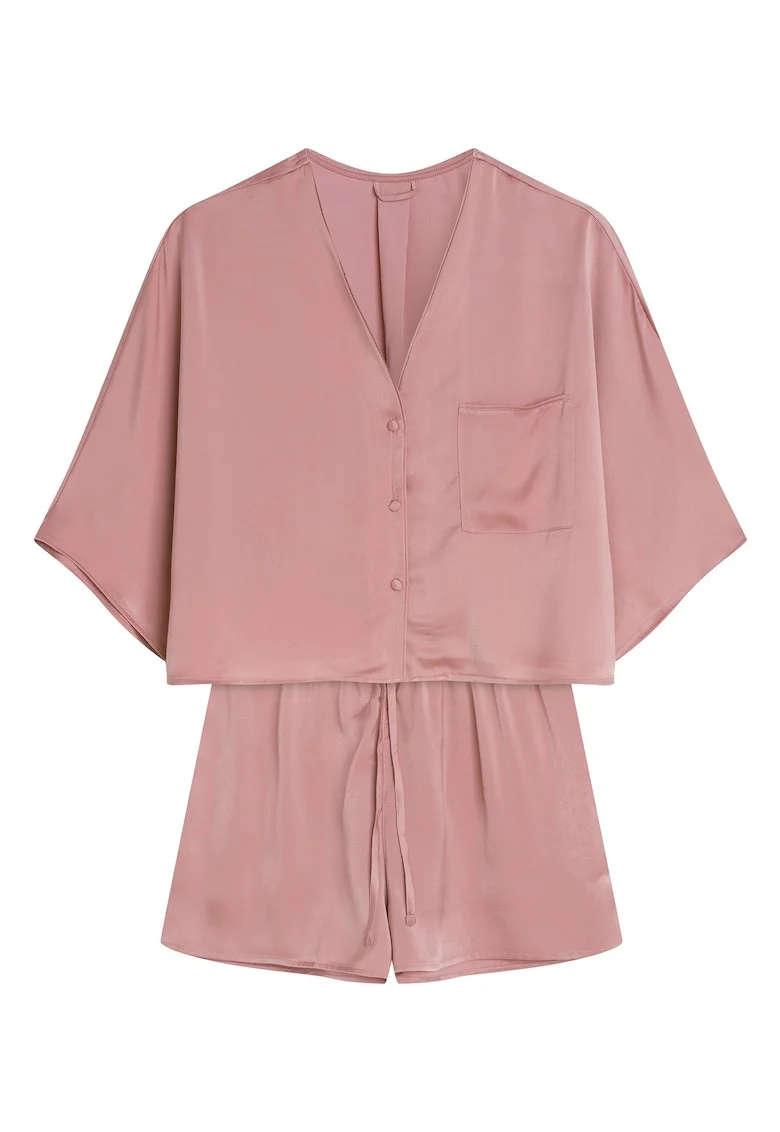 Pijama dama Rhone  roz prafuit, Abstract