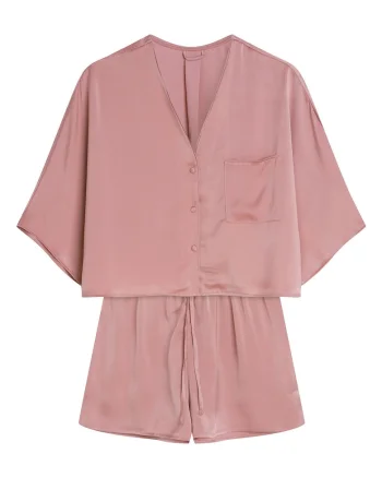 Pijama dama Rhone  roz prafuit, Abstract