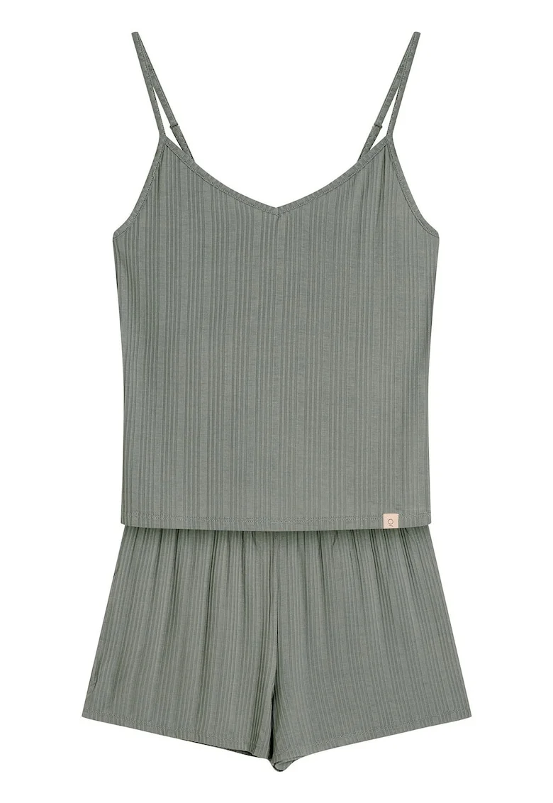 Pijama dama Jenius2  verde pal, Logo