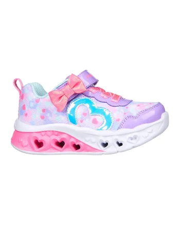 Pantofi sport cu lumini LED Flutter Heart Lights, Roz aprins/Lila/Albastru