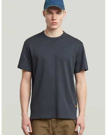 Tricou din bumbac organic Nifous, Gri carbune
