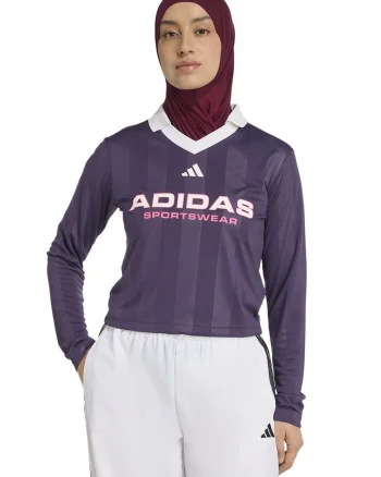 Bluza cu imprimeu logo, Alb/Violet