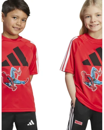 Tricou cu imprimeu cu Spider Man, Rosu/Negru/Albastru