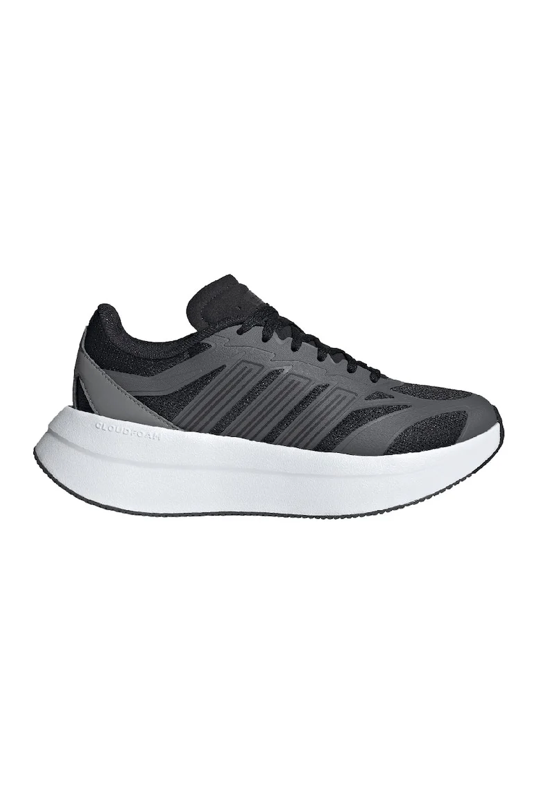Pantofi sport din plasa cu garnituri din material sintetic, Negru/Gri