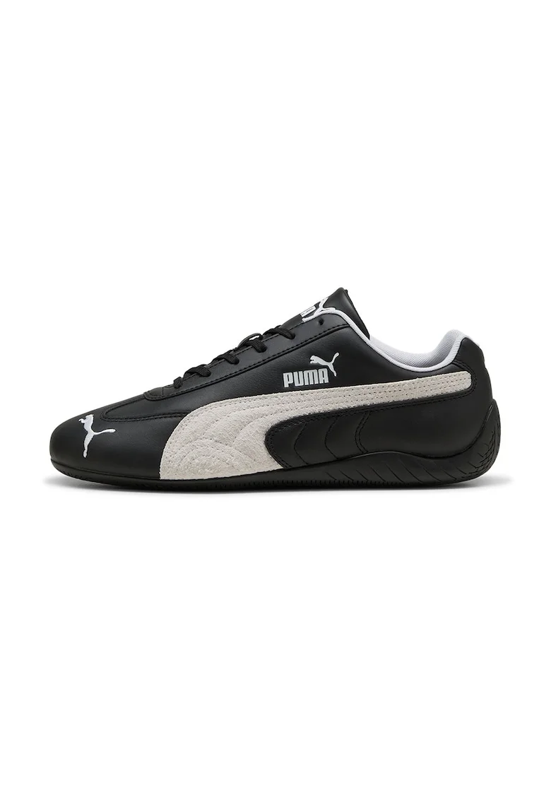 Pantofi sport unisex Speedcat din piele, Negru/Gri deschis