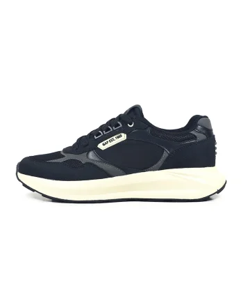 Pantofi sport cu talpa contrastanta, Negru
