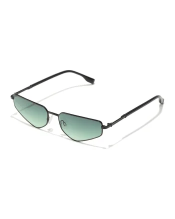 Ochelari de soare unisex cu rama metalica Bloque, Negru