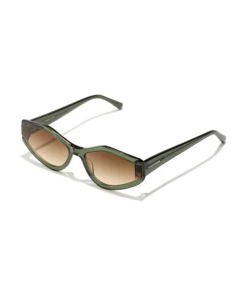 Ochelari de soare ovali unisex Cannes, Verde sparanghel