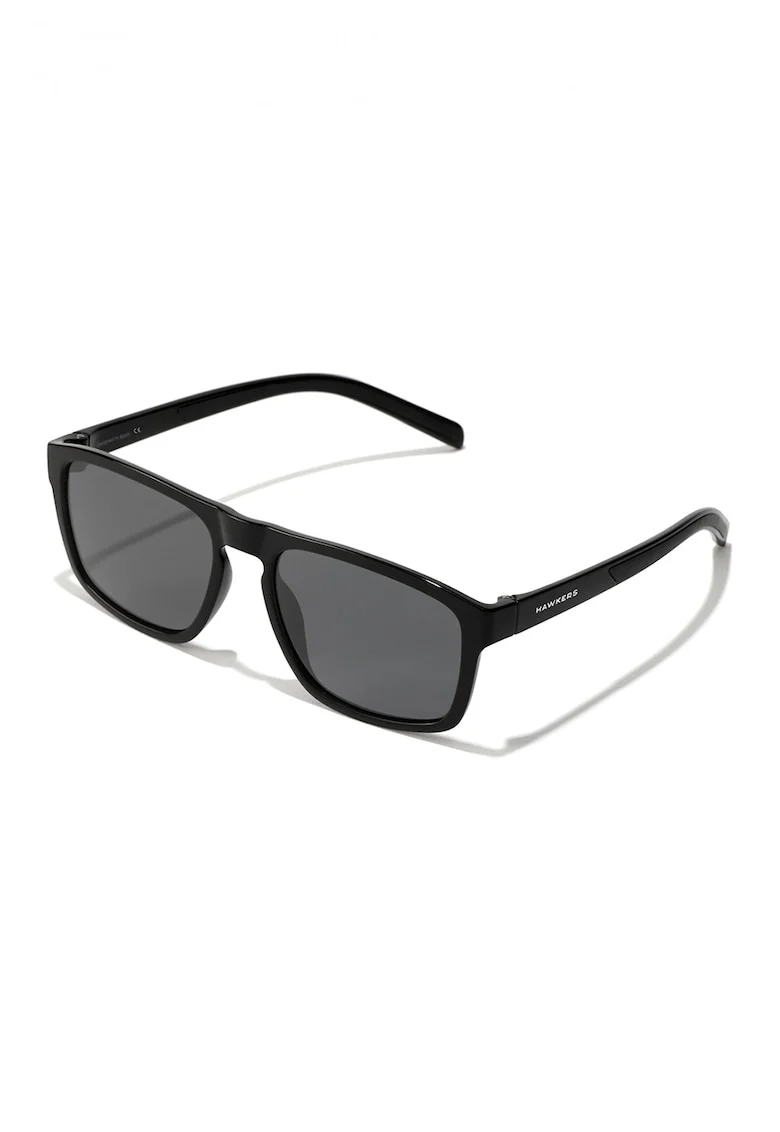 Ochelari de soare unisex patrati polarizati Lion, Negru