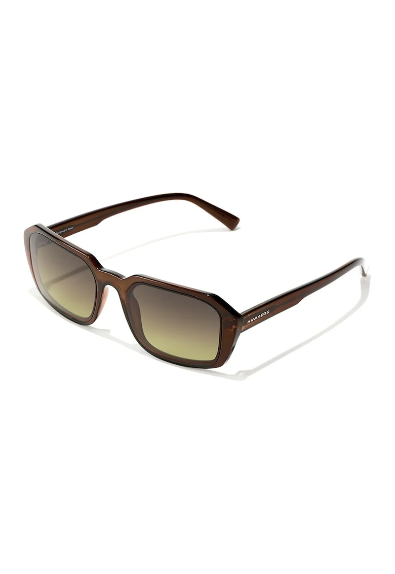 Ochelari de soare unisex dreptunghiulari Stratos, Visiniu