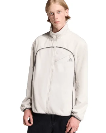 Bluza de trening din fleece cu fermoar Clima, Bej deschis