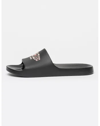Papuci cu logo, Black Onyx