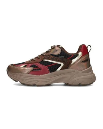 Pantofi sport din material textil si piele ecologica cu sireturi Ayoki