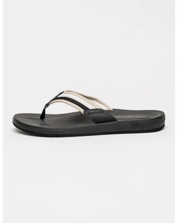Papuci flip-flop cu logo, Negru