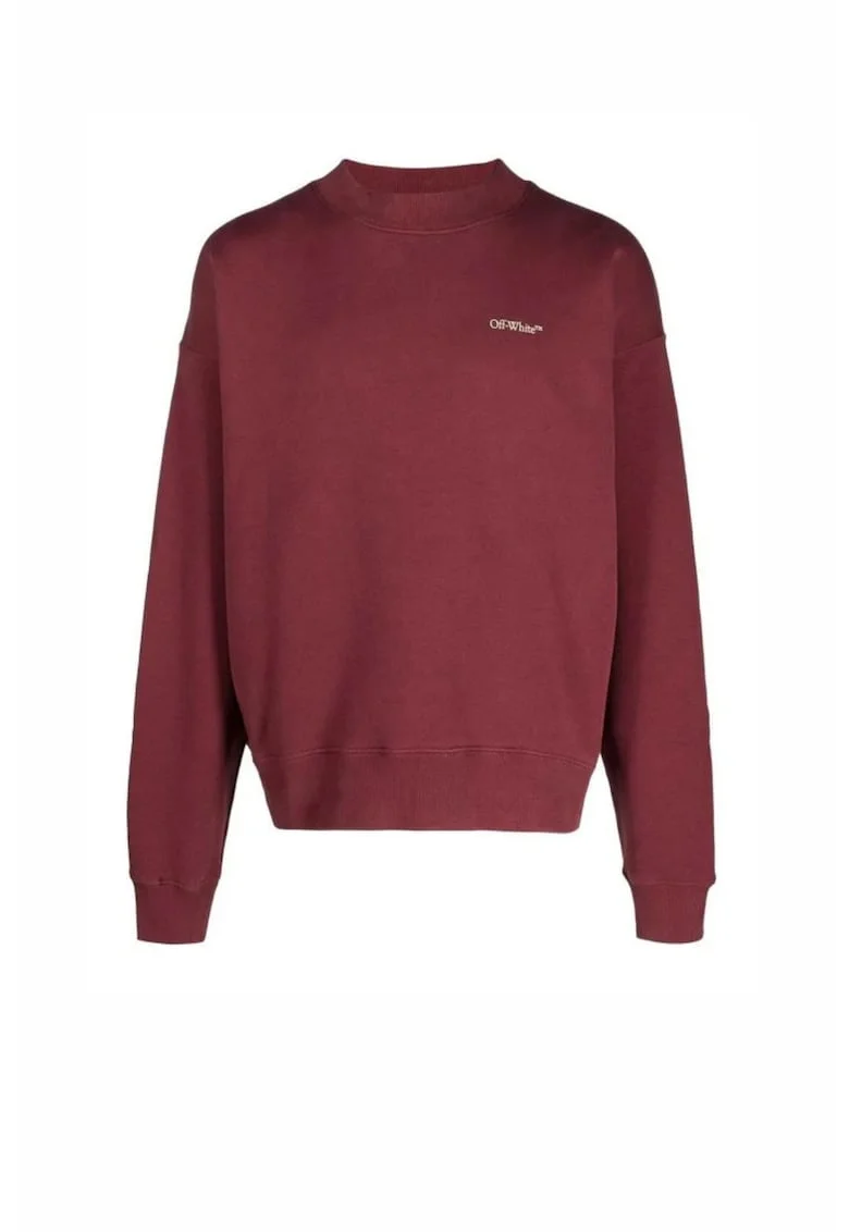 Bluza sport barbati,  Moon Arrow Crewneck, Visiniu