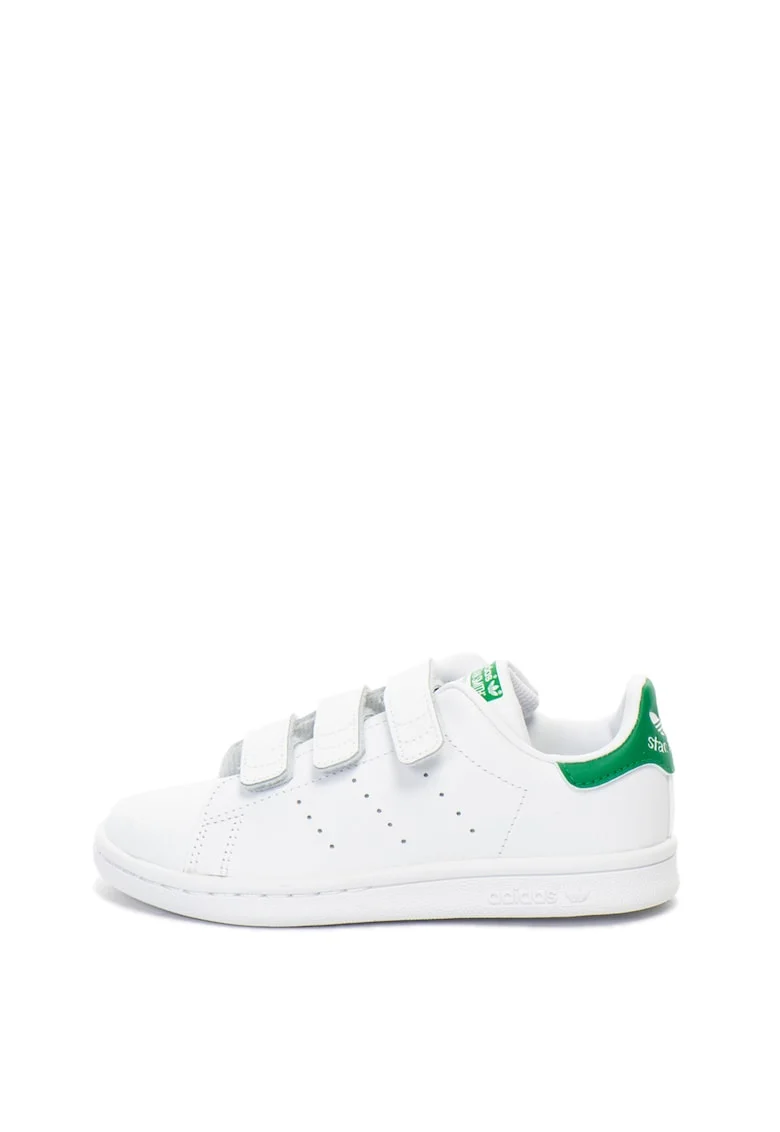 Pantofi sport de piele, cu detalii contrastante Stan Smith