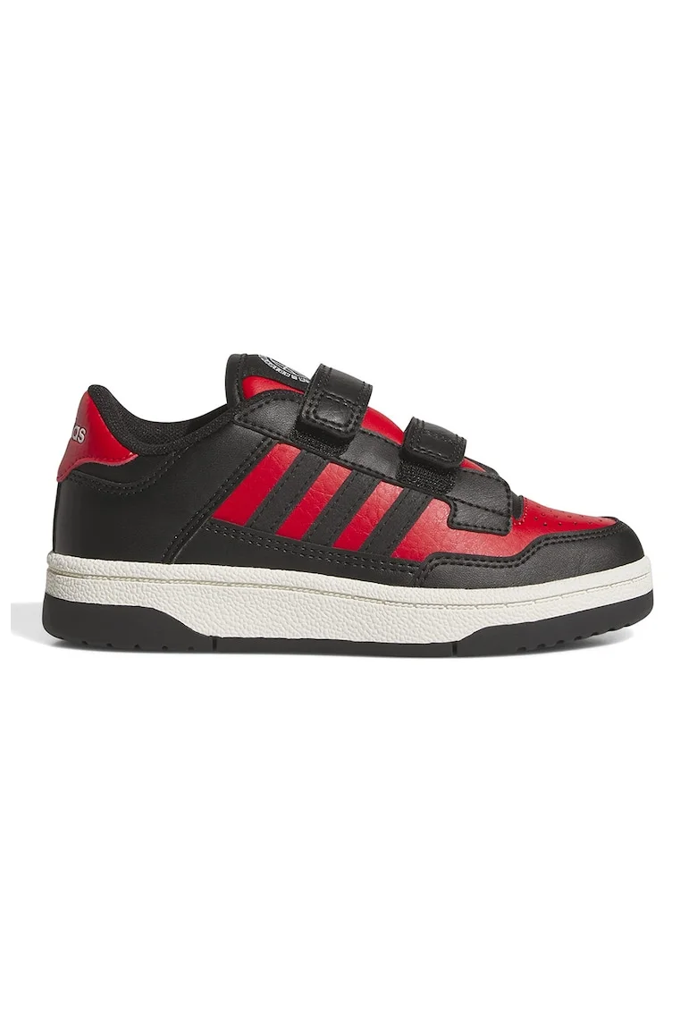 Pantofi sport Rapid Court cu inchidere velcro, Rosu/Negru
