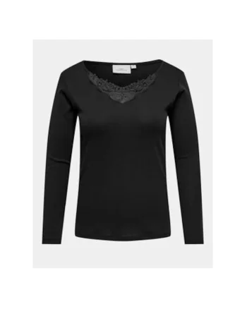 Bluza dama,  303498665, Bumbac, Negru, Negru