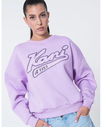 Bluza de trening lejera cu logo, Violet/Lila