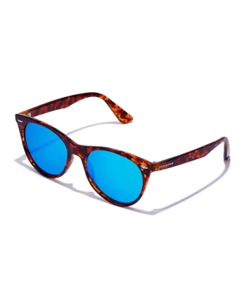 Ochelari de soare rotunzi unisex polarizati, Maro