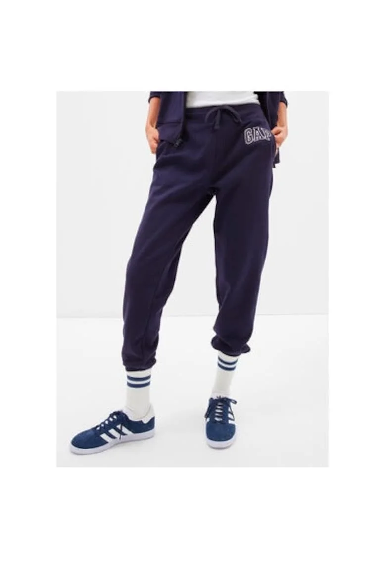 Pantaloni dama,  303615499, Bumbac, Albastru, Albastru