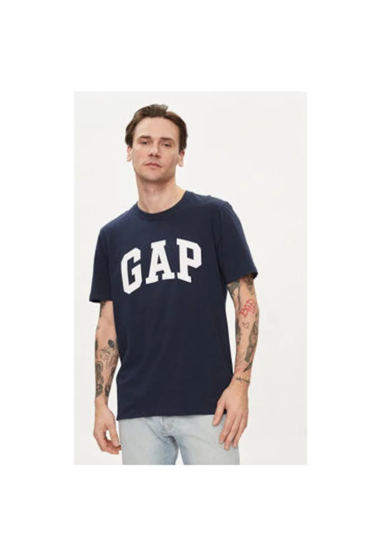 Tricou barbati,  304143526, Bumbac, XS INTL, Albastru
