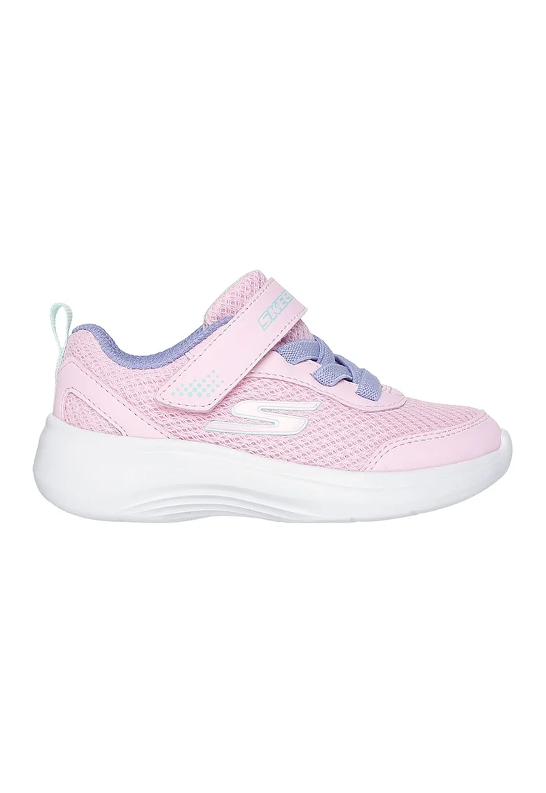 Pantofi sport Selectors - Reset Achieved cu velcro, Albastru inchis/Roz pastel/Alb optic