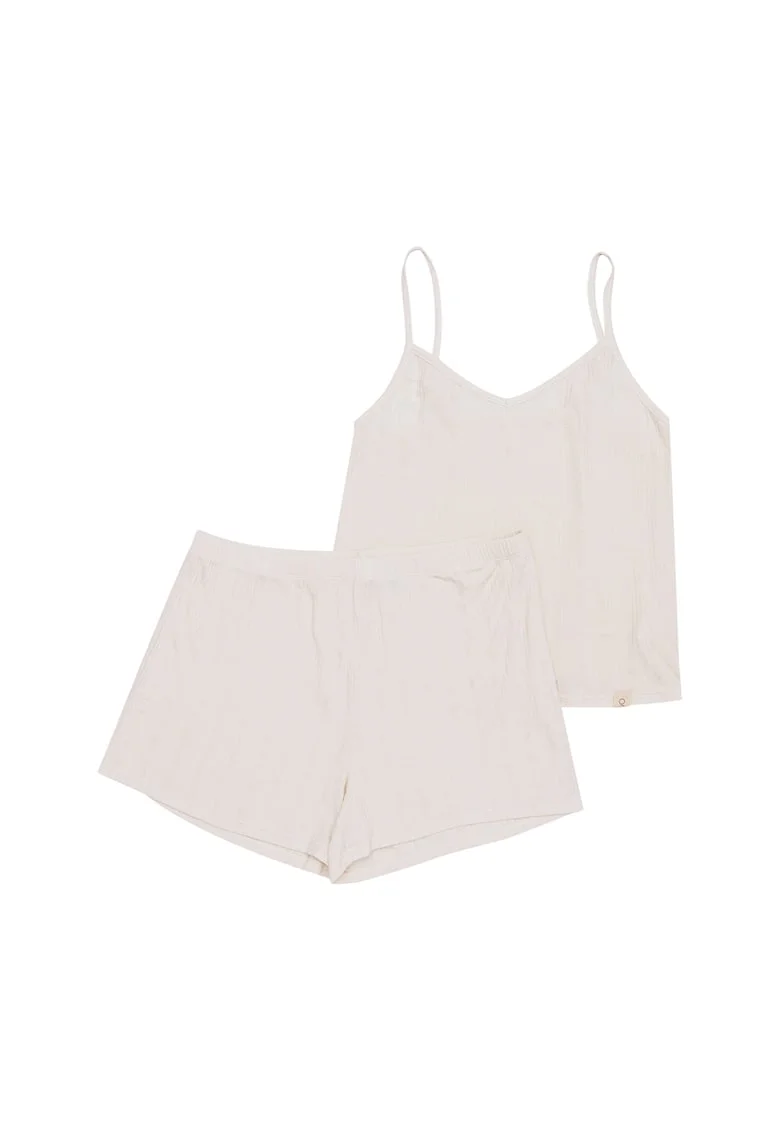 Pijamale dama,  Viscoza, Bej,