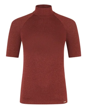 Bluza cu insertii metalizate