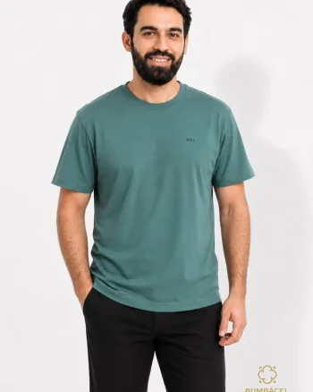 Tricou barbati din bumbac, casual si confortabil, Verde