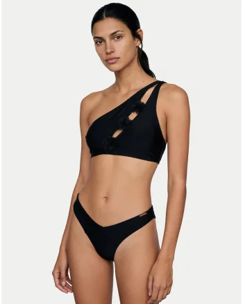 Costum de baie bikini negru, Negru