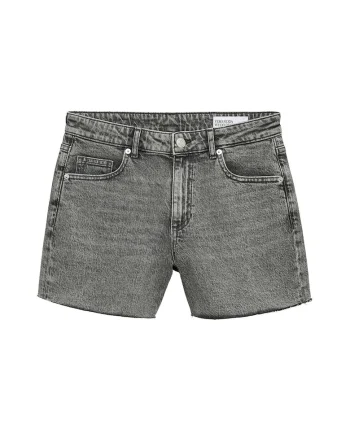 Pantaloni scurti,  Regular Fit, gri, bumbac, set versatil