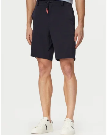 Pantaloni barbati,  casual, fermoar, albastru, poliamida-elastan